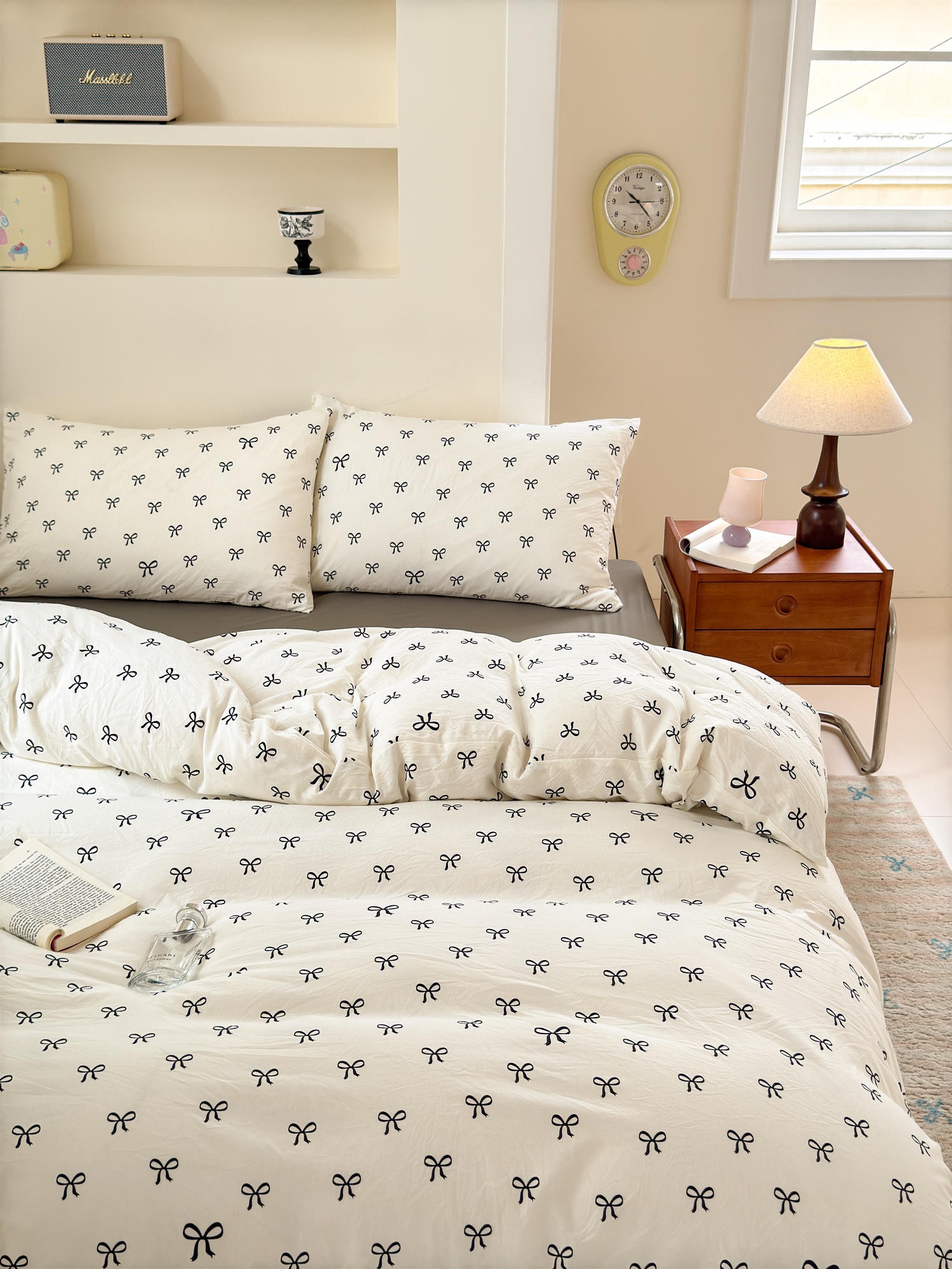 Amazon｜YYHNOOOOK 布団カバー セミダブル-4点セット 洋式・和式兼用